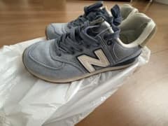 New Balance スニーカー　574 デニムのサムネイル