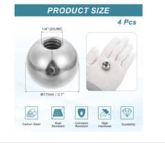 ボールノブ 1/4"-20UNC 17mm 1個のサムネイル