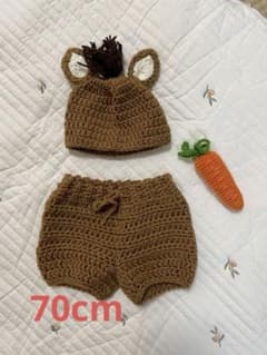 【美品】うまベビーコスチューム(にんじん付き)のサムネイル