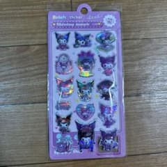 Kuromi クロミ 3D Reliefs Sticker シールのサムネイル