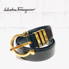 専用！SalvatoreFerragamo ガンチーニバックルレザーベルトのサムネイル
