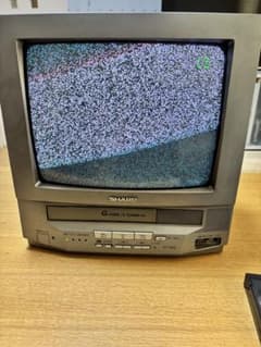 SHARP14型テレビデオ　VT-14G2 リモコン付 河*合様 SHARP14型テレビデオ VT-14G2 リモコン付 - メルカリ