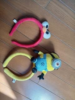 USJ カチューシャ 2点セット ミニオン エルモのサムネイル