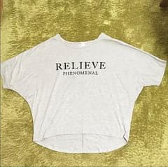 【大きいサイズ】Tシャツ ドルマントップスのサムネイル
