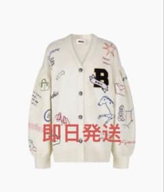 ♡ 様　Bibiy. B. UNIVERSE CARDIGAN ☆新品未使用 bibiy. B. UNIVERSE CARDIGAN - メルカリ