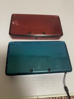 ニンテンドー3DS 本体 青 赤 ジャンクのサムネイル