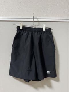 YONEX バドミントン パンツ ブラック キッズMサイズのサムネイル