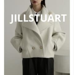 未使用級✨ジルスチュアート　ブークレボンディングショートコート　M 白 未使用級✨ジルスチュアート ブークレボンディングショートコート M 白