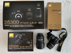 【TYF様専用】Nikon D5300 ダブルズームキット BLACKのサムネイル