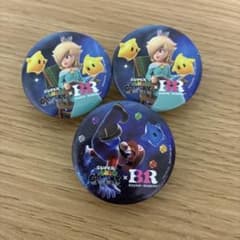 スーパーマリオGALAXY サーティワン　缶バッチ　ロゼッタ2種のサムネイル