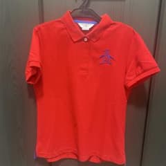 Munsingwear 赤 ポロシャツ Lサイズのサムネイル
