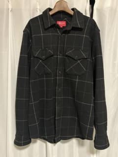 【期間限定大幅値下】Supreme ネルシャツ "ブラック" Mサイズのサムネイル