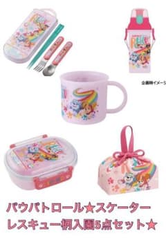 ライチとトトロ様専用★パウパトロールレスキュー柄 女の子 スケーター　4点セットのサムネイル