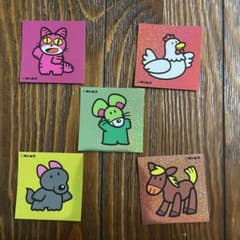 たべっ子どうぶつランド　ステッカー　たべっ子どうぶつのサムネイル