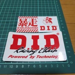 D.I.D EVA RACING ステッカー 2枚セットのサムネイル
