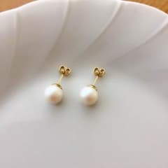 スワロフスキー ハンドメイド ピアスのサムネイル