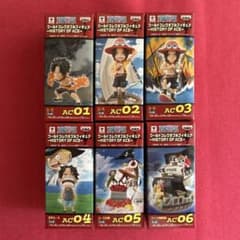ワンピース ワールドコレクタブルフィギュア HISTORY OF ACE 全6種