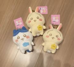 ちいかわ　がま口ポーチ　うさぎ　ハチワレのサムネイル