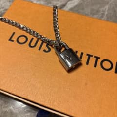 LOUIS VUITTON カデナ パドロック社外新品シルバー喜平ネックレス
