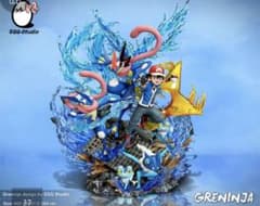 EGG-Studio ポケモン サトシ&ゲッコウガー族 レジン製スタチュー