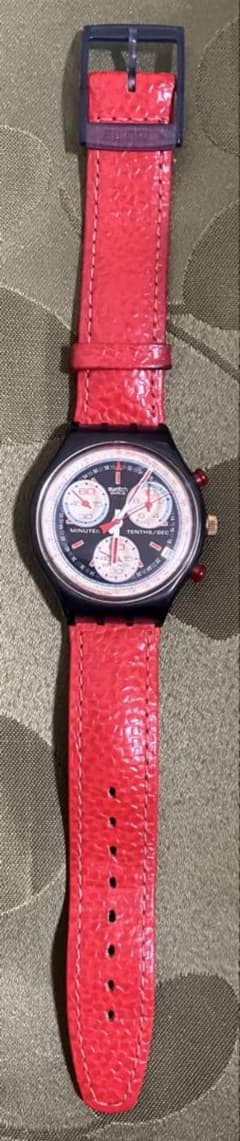 スウォッチクロノグラフGrand Prix（グランプリ）SCM403 動作未確認