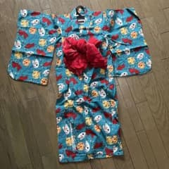 訳あり 未使用 浴衣110cmのサムネイル