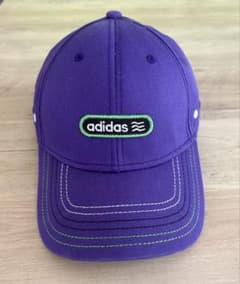 adidas スナップバック キャップ FREE パープル コットンのサムネイル