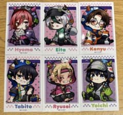 ブルーロック でびデコパーカー ちびキャラ ミニブロマイド 千切 乙夜 雪宮 潔のサムネイル