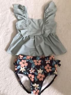 petit main ボタニカル花タンキニ水着のサムネイル