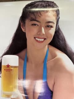 武田久美子　サッポロ生ビール　B2ポスター　当時物 m93979698846_1.jpg?1756452896