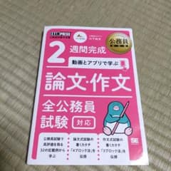 2週間完成 論文・作文 全公務員試験対応のサムネイル