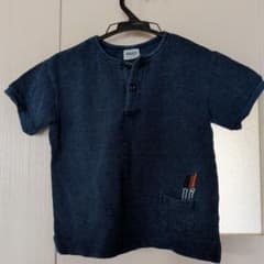 BREEZE Tシャツ サイズ110 ダークブルーのサムネイル