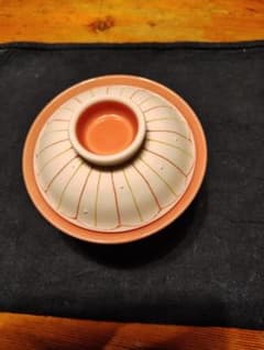 一珍菊割ピンクパール蓋物のサムネイル