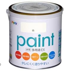 アサヒペン 水性多用途EX 0.7L 白 ペンキのサムネイル