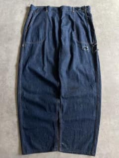 9*C様 50s 濃紺 デニムランチパンツ ビッグサイズ! ストア系 50s 濃紺 デニムランチパンツ ビッグサイズ! ストア系 - メルカリ