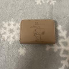 SNOOPY カードケース ベージュのサムネイル