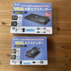 サンワサプライ VGA分配エクステンダー 送信機 受信機セットのサムネイル