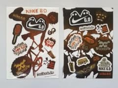 Two Nike 6.0 stickers