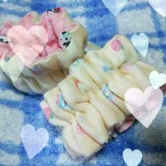 再販訳あり♡腕を汚さずつかみ食べ♪リストバンドのサムネイル