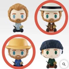 一番くじ　フィンセント・ファン・ゴッホ　D賞 ちょこのっこ　ゴッホ　2個セットのサムネイル