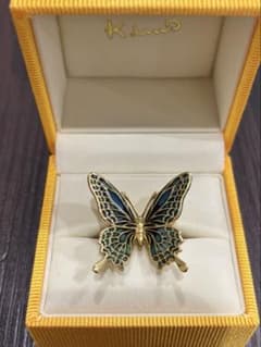 美品！　ケイウノ　Kuno k18 ファルファッラ　リング　蝶 美品！ ケイウノ Kuno k18 ファルファッラ リング 蝶 - メルカリ