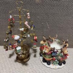 【値下げ！】クリスマスツリー トナカイ キャンドルホルダー　ヨーロッパ購入のサムネイル