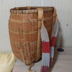 なおちゃんさん専用　竹製の背負いかごのサムネイル