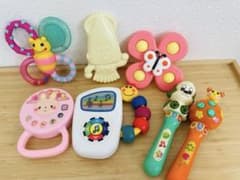 お出かけ用おもちゃまとめ売り　サッシー　ピープル　学研　ベイビーアインシュタインのサムネイル