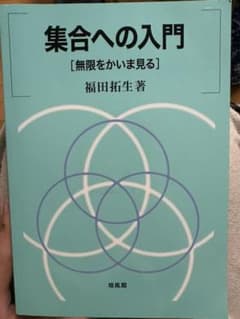 集合への入門 : 無限をかいま見るのサムネイル