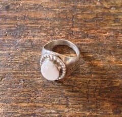 VINTAGE STERLING SILVER RING アーティスト刻印有 - メルカリ