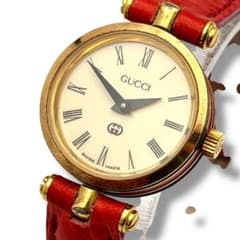 稼働 グッチ 腕時計 シェリーライン レディース クォーツ 2040L 2針 稼働 グッチ 腕時計 シェリーライン レディース クォーツ 2040L 2針