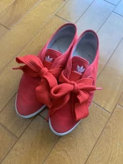 限定！ adidas スニーカー レッド 24.5㎝のサムネイル