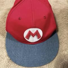 USJ ユニバーサルスタジオ　マリオ　帽子デニムタイプのサムネイル