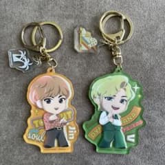 TinyTAN 아크릴 열쇠 고리 세트
